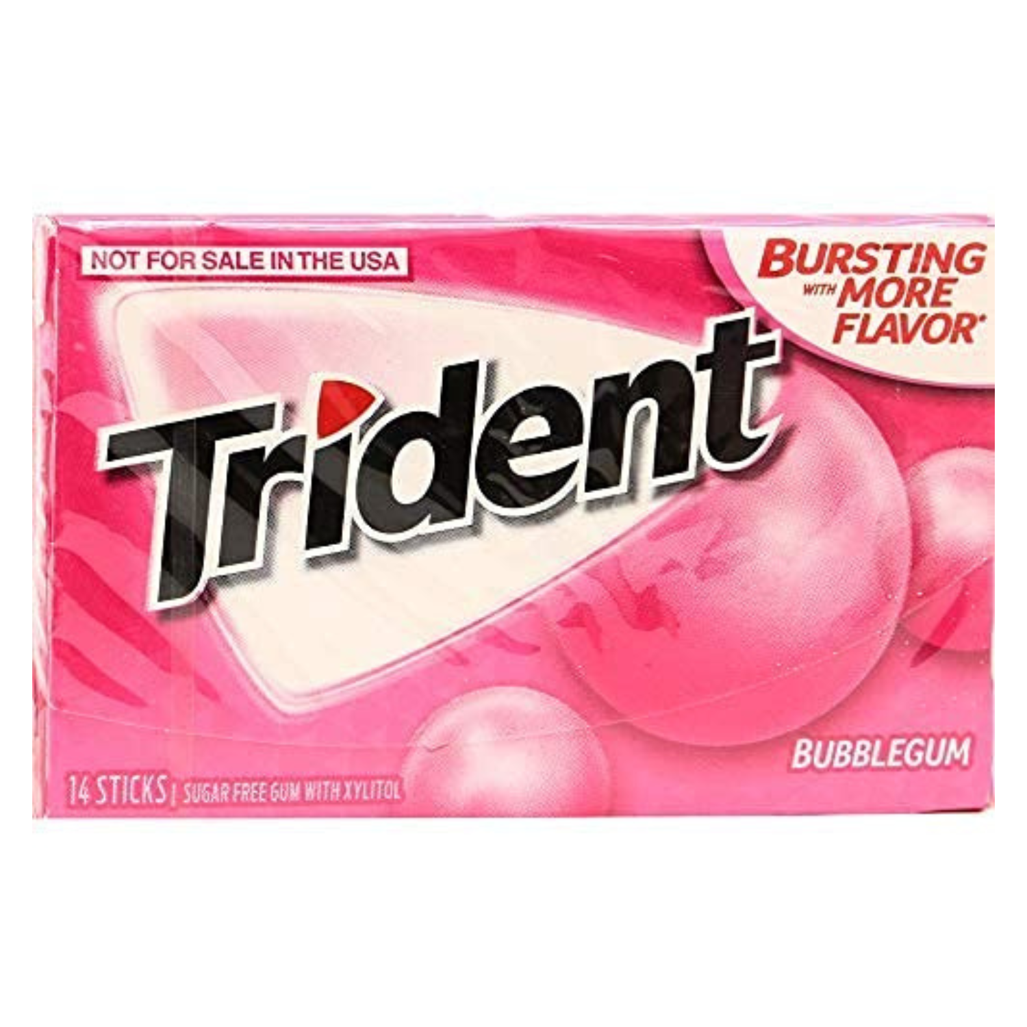 Buy Trident Bubble Gum 14 Sticks Imported Online At Best Price